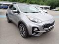 Steel Gray 2022 Kia Sportage EX AWD Exterior