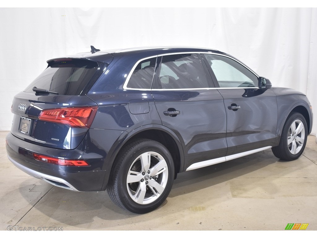 2019 Q5 Premium quattro - Navarra Blue Metallic / Nougat Brown photo #2