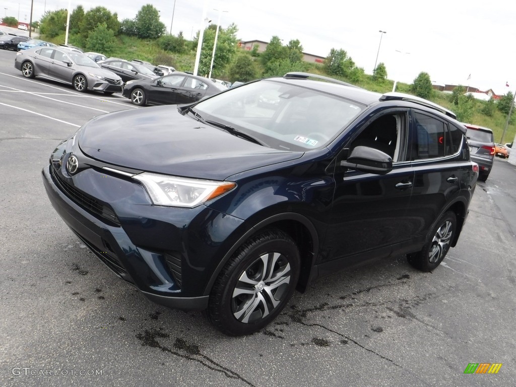 2017 RAV4 LE AWD - Electric Storm Metallic / Black photo #5