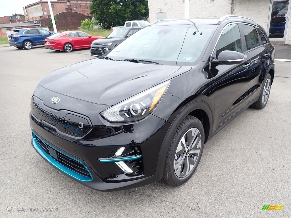 Aurora Black Pearl 2021 Kia Niro EV Exterior Photo #142131903