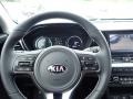 Charcoal 2021 Kia Niro EV Steering Wheel