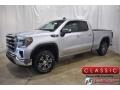 Quicksilver Metallic 2021 GMC Sierra 1500 SLE Double Cab 4WD