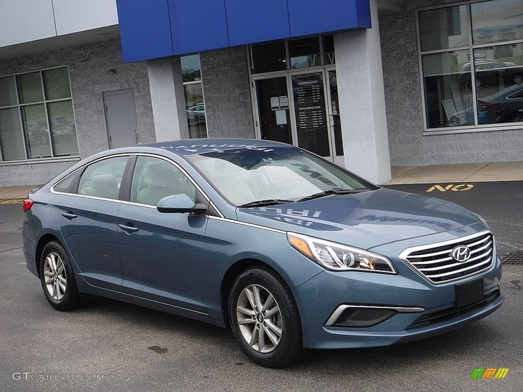 2016 Sonata SE - Nouveau Blue / Beige photo #1