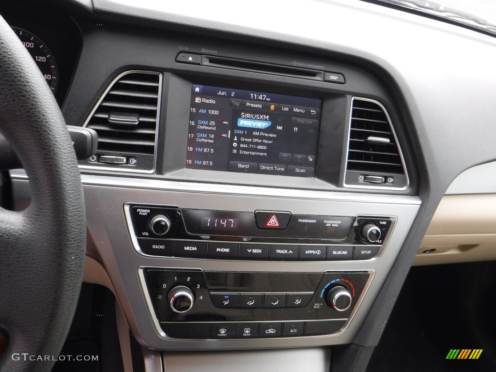 2016 Sonata SE - Nouveau Blue / Beige photo #15