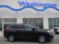 2019 Black Forest Pearl Honda Pilot EX-L AWD  photo #2