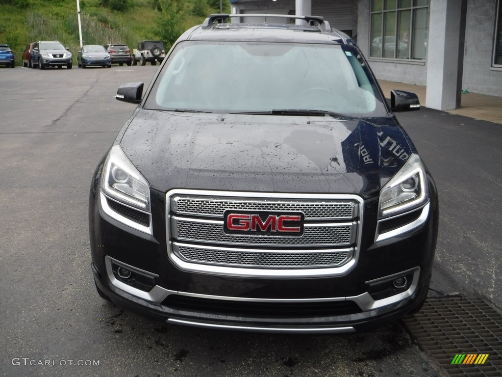 2013 Acadia Denali AWD - Carbon Black Metallic / Ebony photo #5