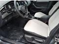 2021 Volkswagen Jetta Storm Gray/Black Interior Front Seat Photo