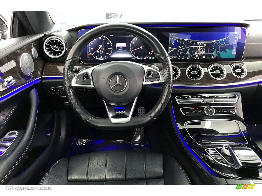 2018 Mercedes-Benz E 400 Coupe Black Dashboard Photo #142134801