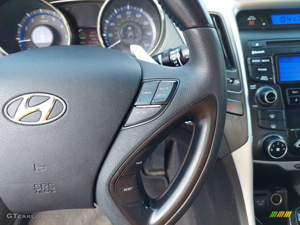 2012 Sonata SE - Sparkling Ruby Red / Black photo #17