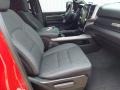 Black 2020 Ram 1500 Lone Star Crew Cab 4x4 Interior Color