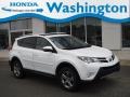 Super White 2015 Toyota RAV4 XLE AWD