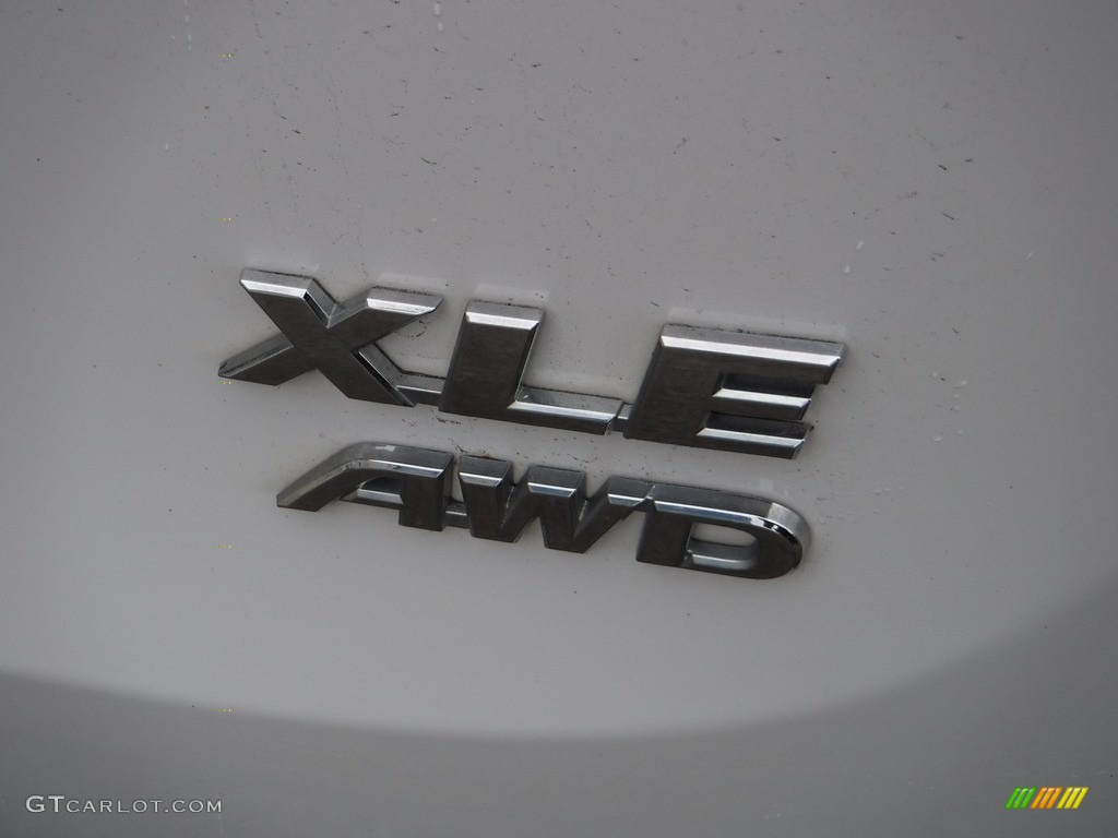 2015 RAV4 XLE AWD - Super White / Ash photo #10