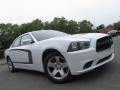 2011 Bright White Dodge Charger Police  photo #1