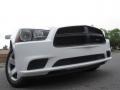2011 Bright White Dodge Charger Police  photo #2