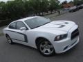 2011 Bright White Dodge Charger Police  photo #3