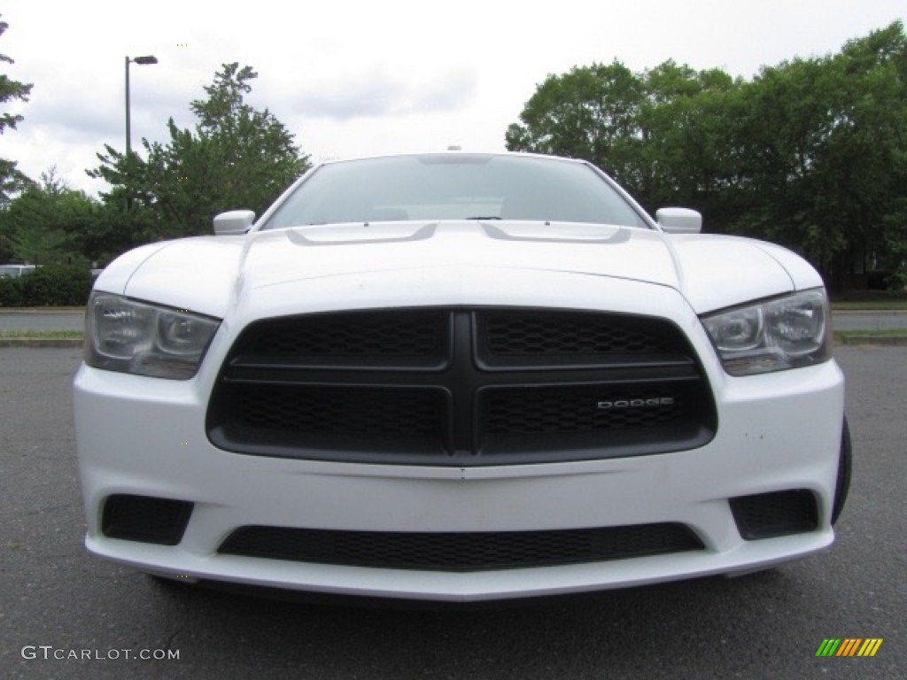 2011 Charger Police - Bright White / Black photo #4