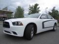 2011 Bright White Dodge Charger Police  photo #6