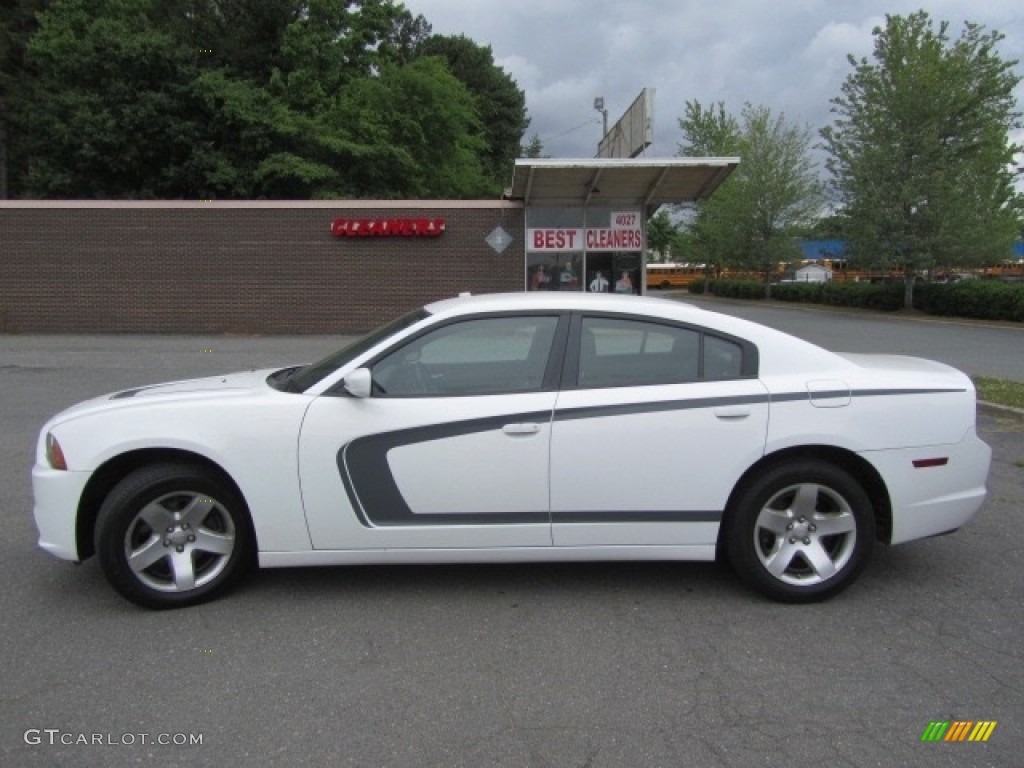 2011 Charger Police - Bright White / Black photo #7