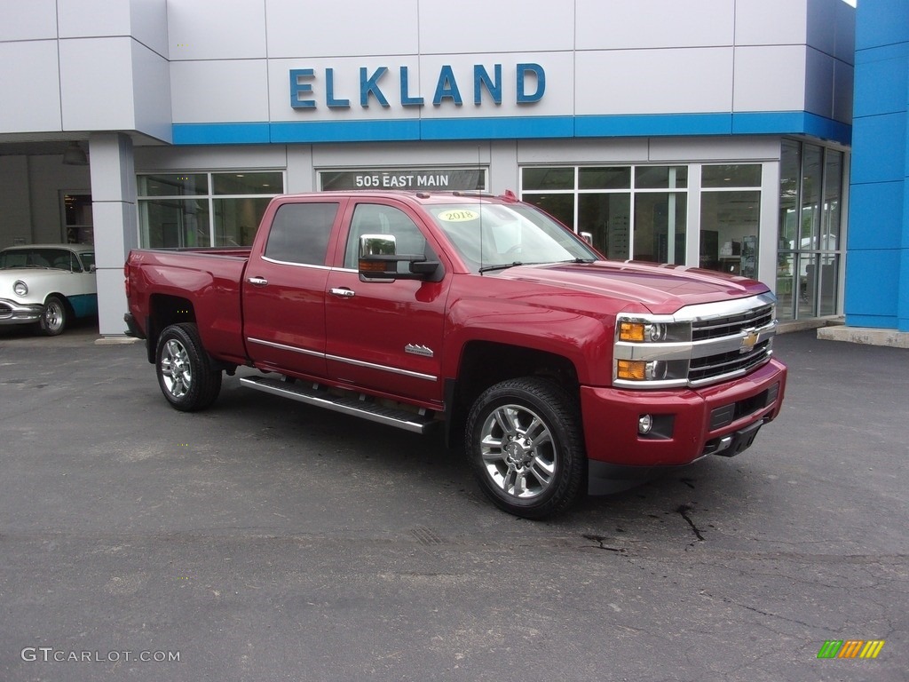 Cajun Red Tintcoat Chevrolet Silverado 2500HD