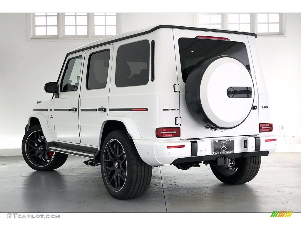 G manufaktur Moonlight White Magno (Matte) 2021 Mercedes-Benz G 63 AMG Exterior Photo #142136533