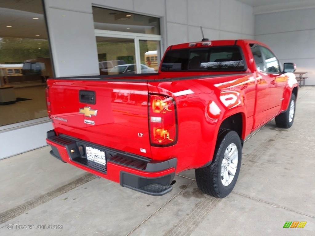2020 Colorado LT Extended Cab - Red Hot / Jet Black photo #4