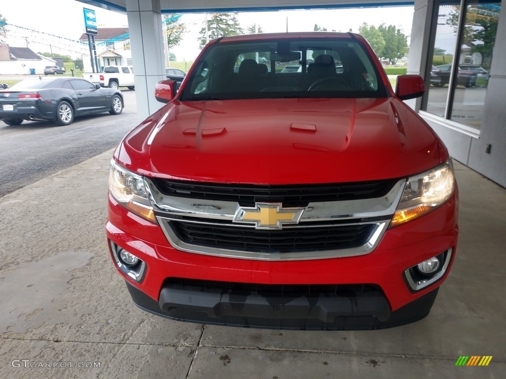 2020 Colorado LT Extended Cab - Red Hot / Jet Black photo #9