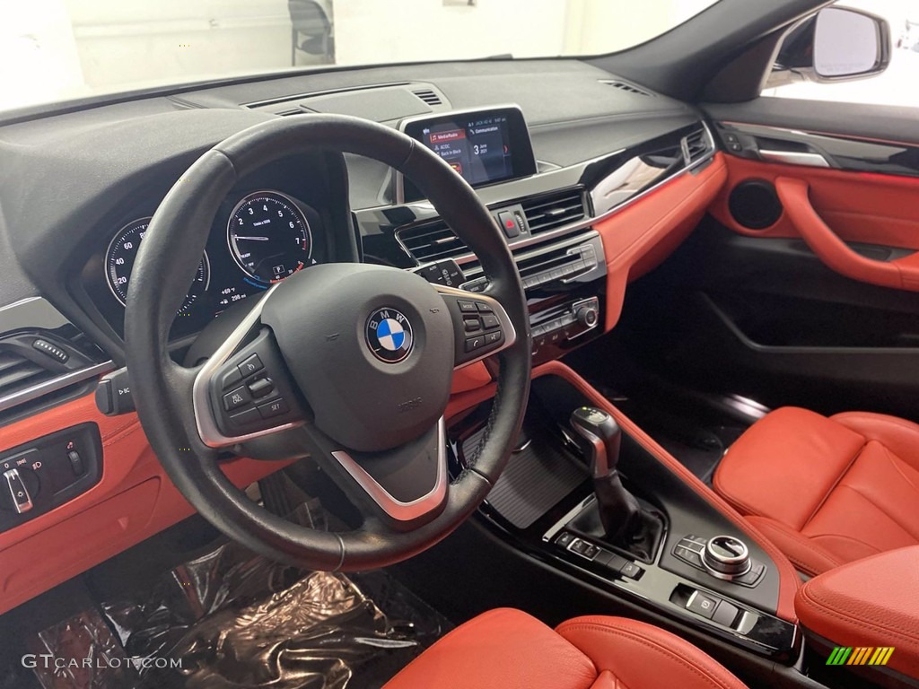 Magma Red Interior 2018 BMW X2 xDrive28i Photo #142137328