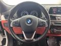 Magma Red 2018 BMW X2 xDrive28i Steering Wheel