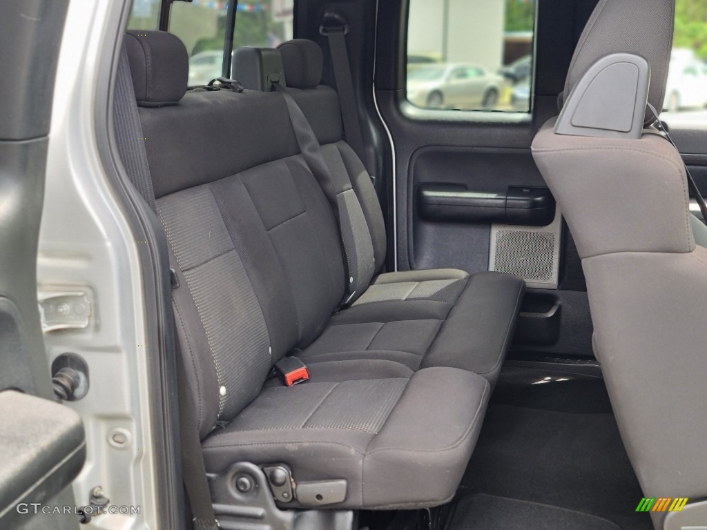 Black Interior 2005 Ford F150 FX4 SuperCab 4x4 Photo #142137478