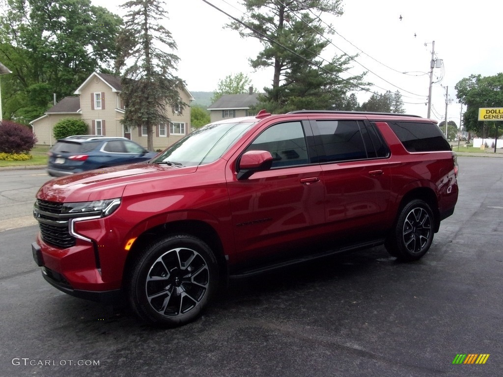 2021 Suburban RST 4WD - Cherry Red Tintcoat / Jet Black photo #6