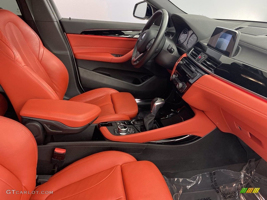 Magma Red Interior 2018 BMW X2 xDrive28i Photo #142137766