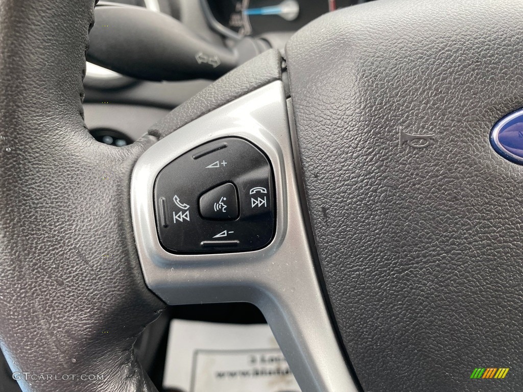 2015 Fiesta SE Sedan - Magnetic Metallic / Charcoal Black photo #17