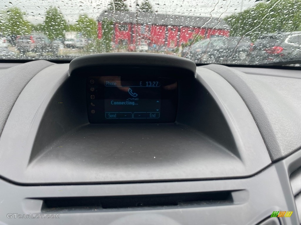 2015 Fiesta SE Sedan - Magnetic Metallic / Charcoal Black photo #24