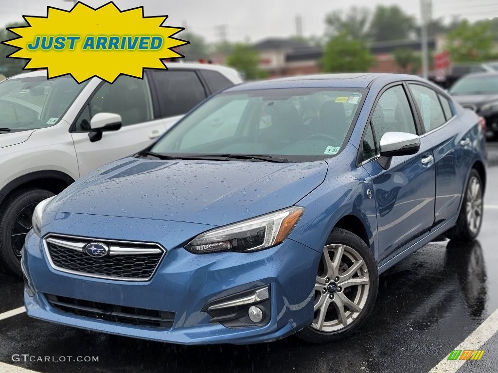 2018 Impreza 2.0i Limited 4-Door - Heritage Blue Metallic / Black photo #1