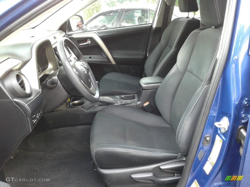 2015 RAV4 XLE - Blue Crush Metallic / Black photo #10