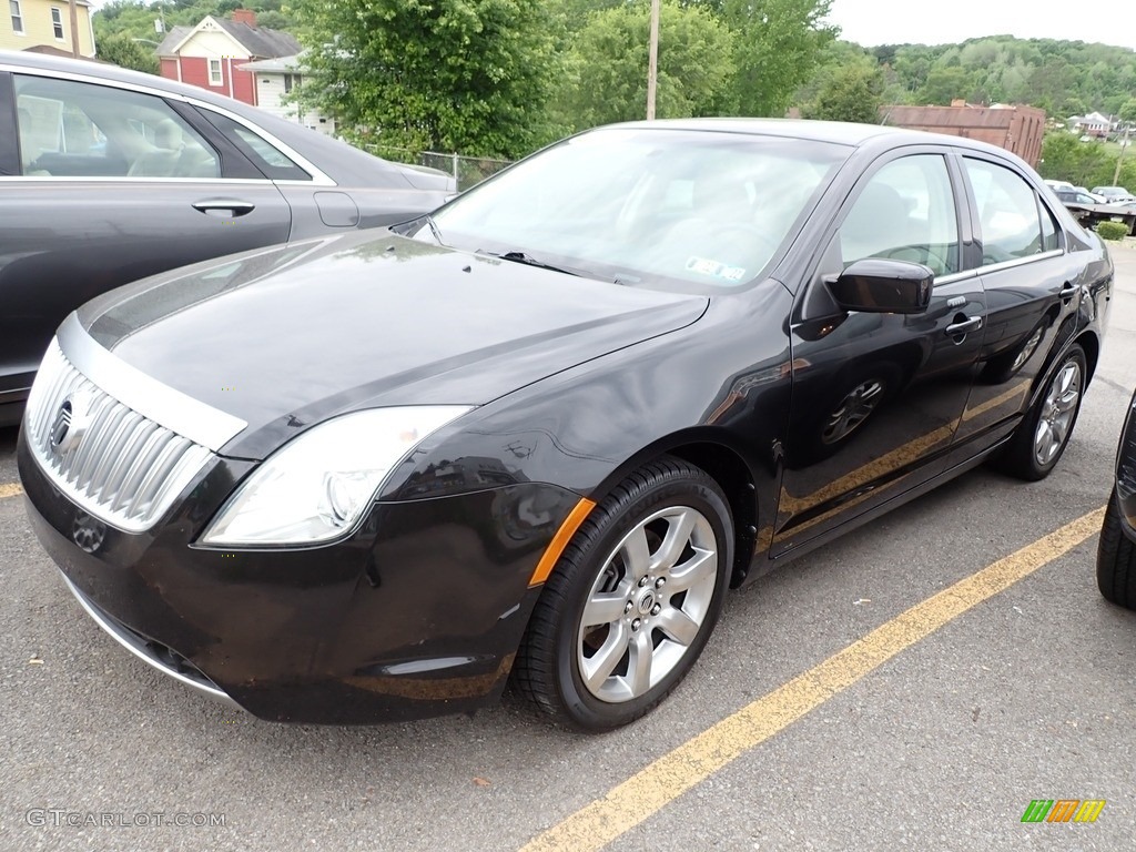 2010 Milan I4 Premier - Tuxedo Black Metallic / Dark Charcoal photo #1