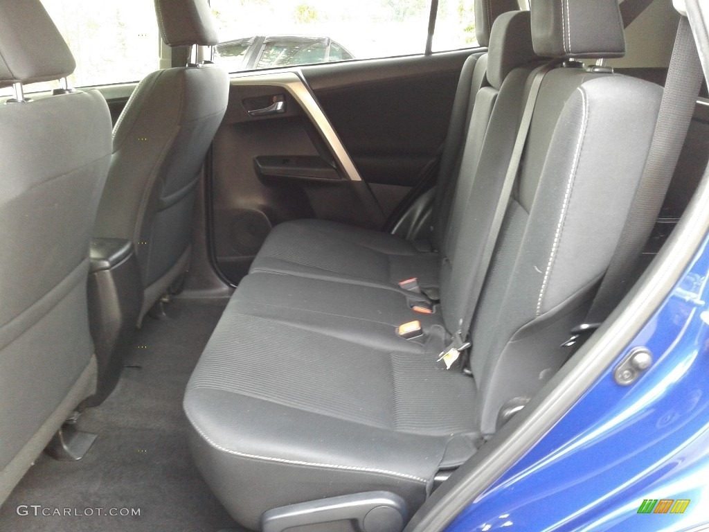 2015 RAV4 XLE - Blue Crush Metallic / Black photo #12