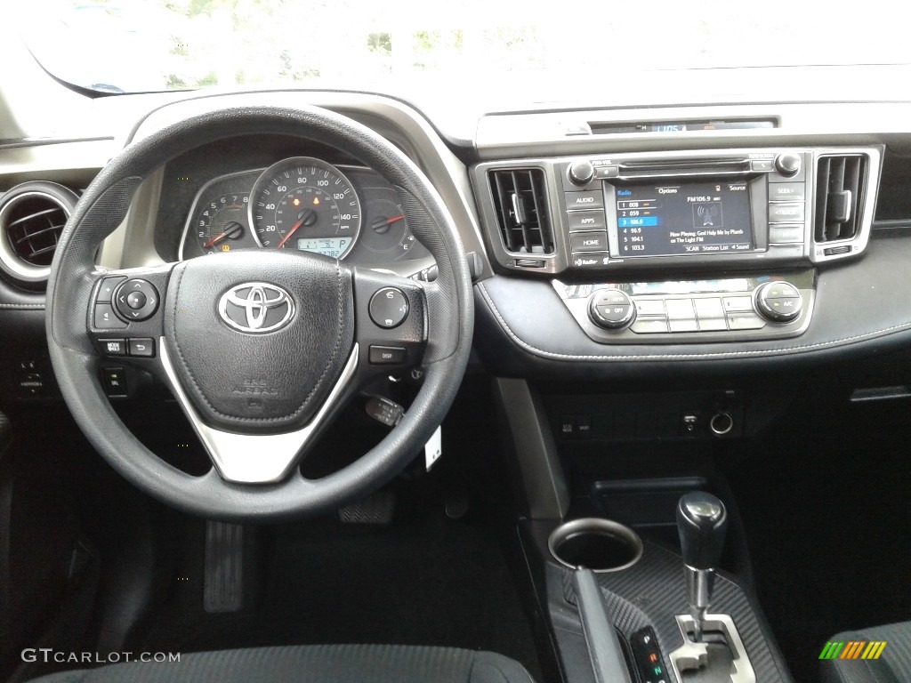 2015 RAV4 XLE - Blue Crush Metallic / Black photo #13