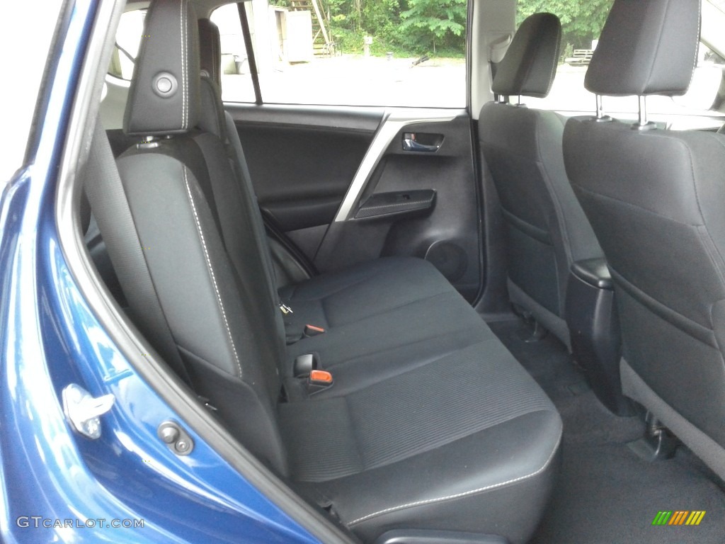 2015 RAV4 XLE - Blue Crush Metallic / Black photo #15