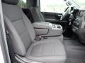 Jet Black Front Seat Photo for 2020 Chevrolet Silverado 1500 #142139635
