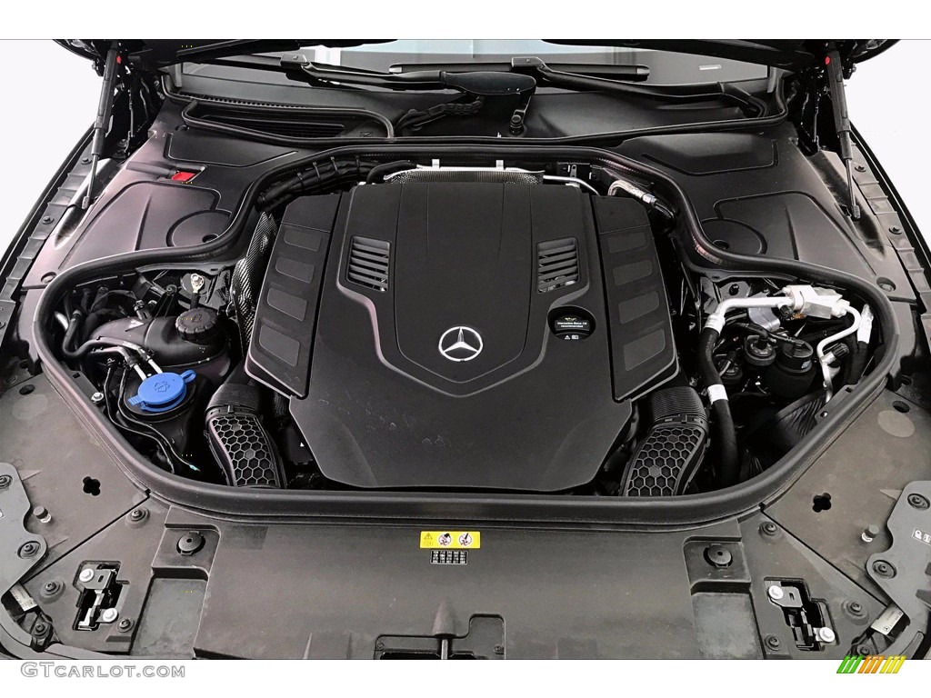 2019 Mercedes-Benz S 560 4Matic Coupe 4.0 Liter biturbo DOHC 32-Valve VVT V8 Engine Photo #142139670