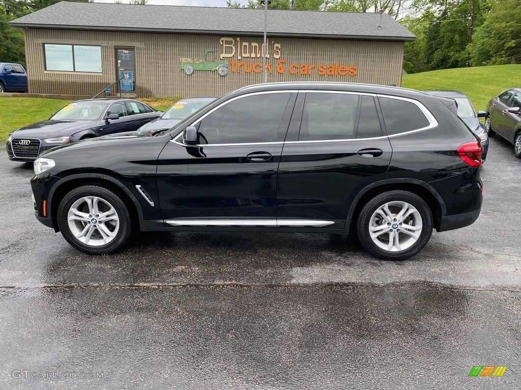 2020 X3 xDrive30i - Jet Black / Black photo #1