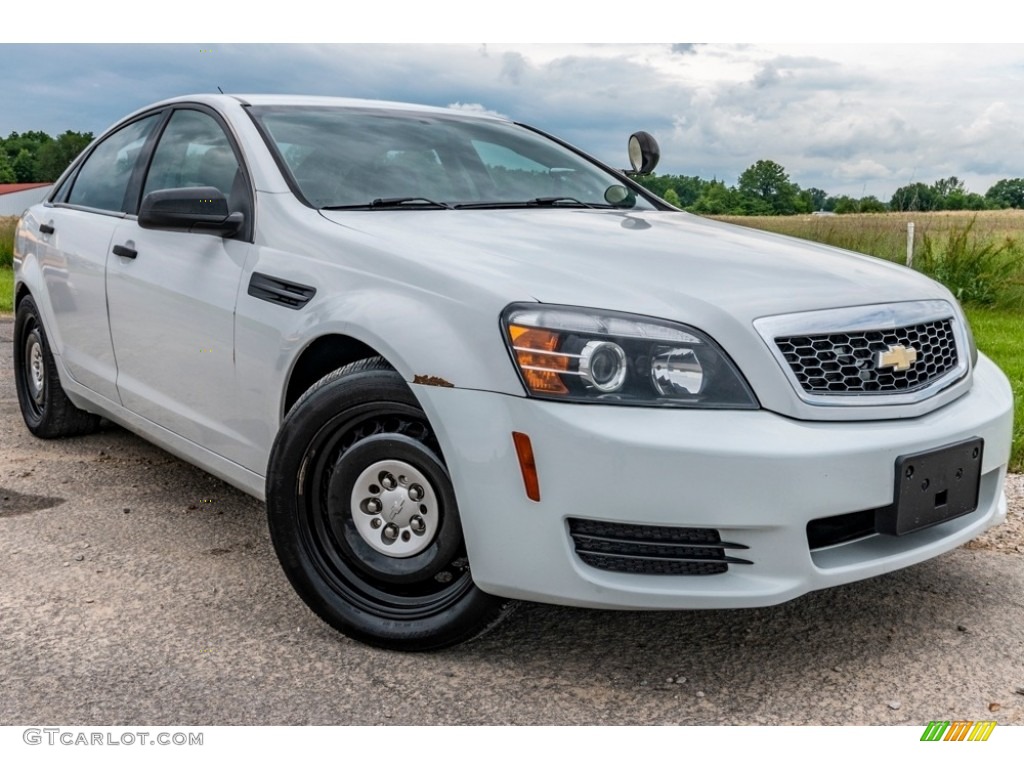 White 2014 Chevrolet Caprice Police Sedan Exterior Photo #142140092