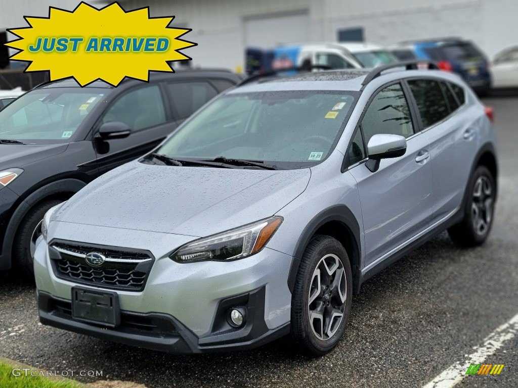 2019 Crosstrek 2.0i Limited - Ice Silver Metallic / Black photo #1