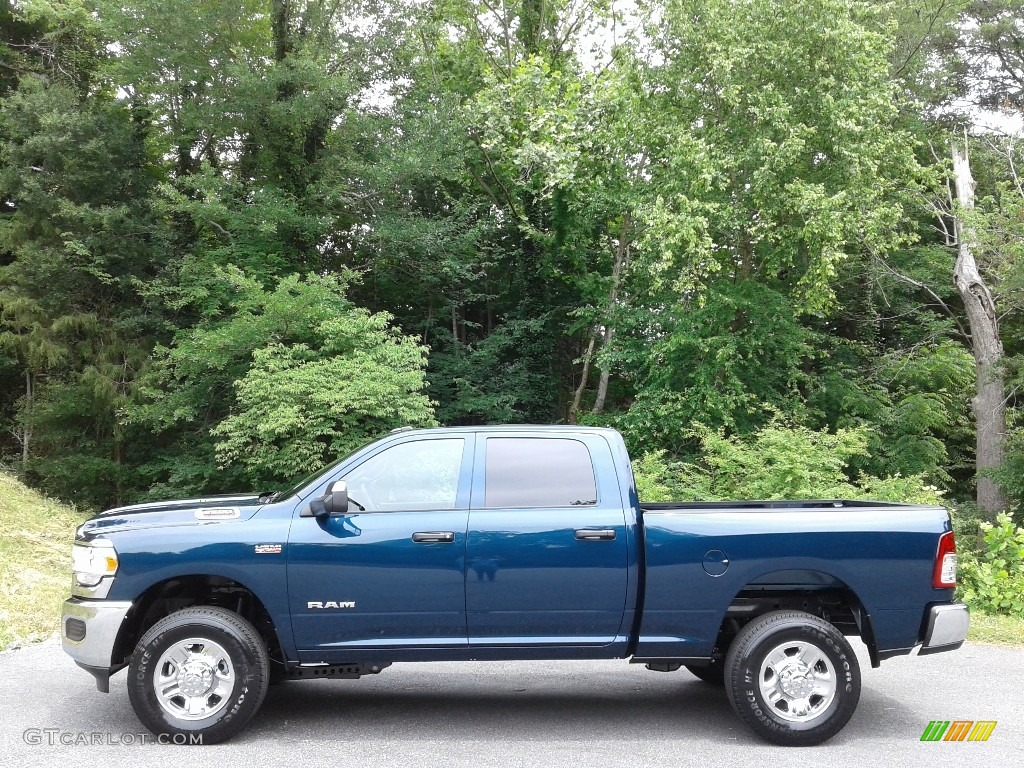 Patriot Blue Pearl 2021 Ram 2500 Tradesman Crew Cab 4x4 Exterior Photo #142141168
