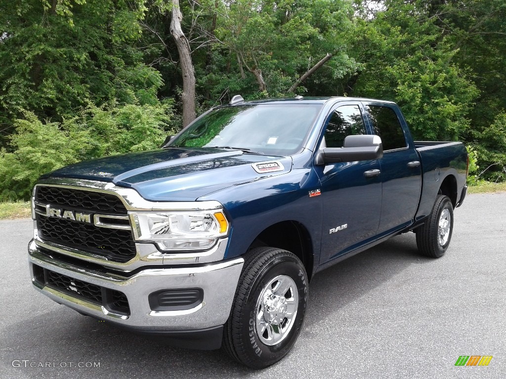Patriot Blue Pearl 2021 Ram 2500 Tradesman Crew Cab 4x4 Exterior Photo #142141195