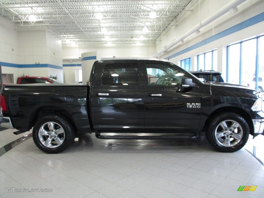 Black 2015 Ram 1500 Big Horn Crew Cab 4x4 Exterior Photo #142141309