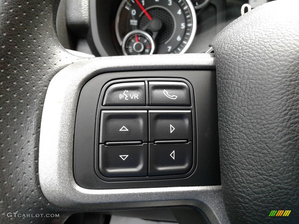 2021 Ram 2500 Tradesman Crew Cab 4x4 Black Steering Wheel Photo #142141636