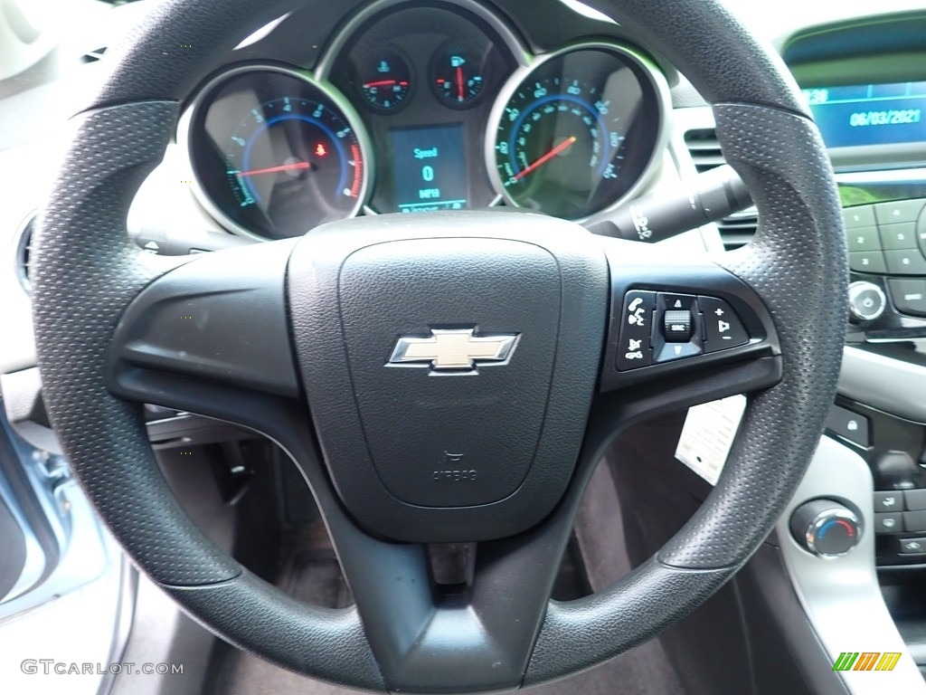 2012 Cruze LS - Ice Blue Metallic / Jet Black/Medium Titanium photo #27