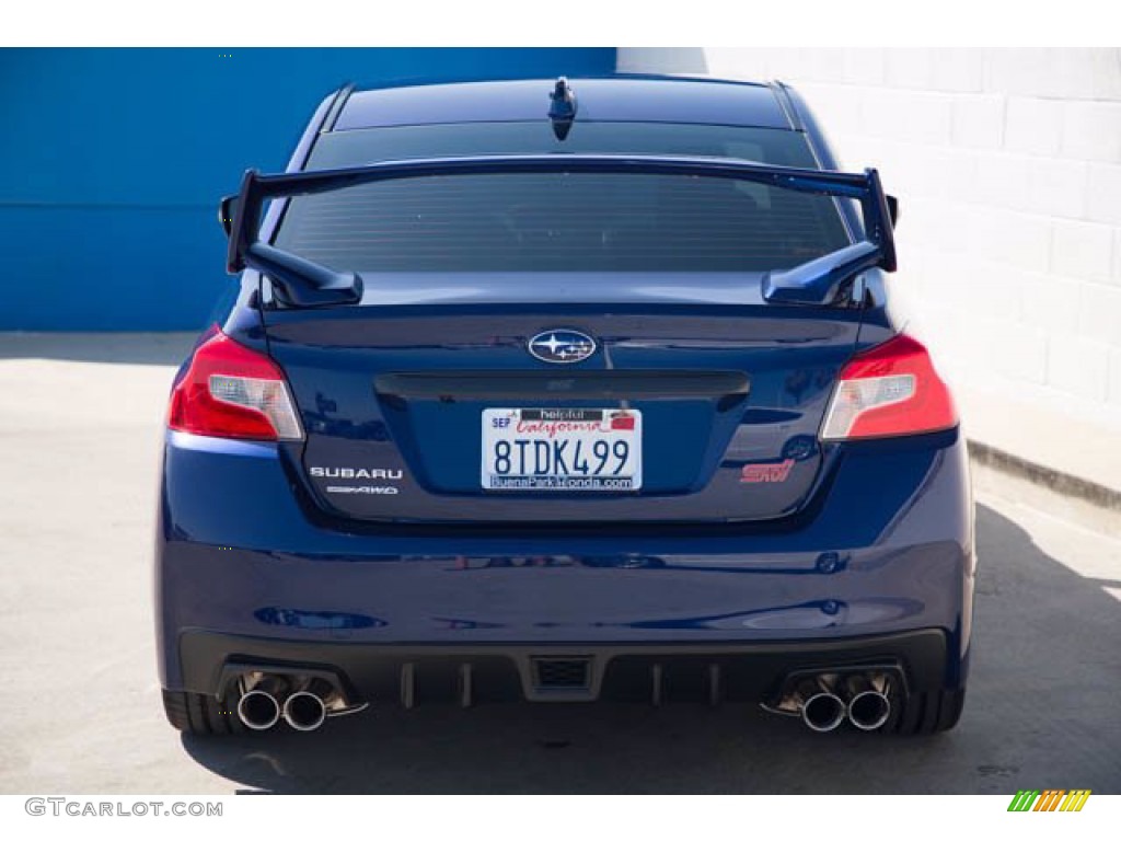 2020 WRX STI - Lapis Blue Pearl / Recaro Ultra Suede/Carbon Black photo #11